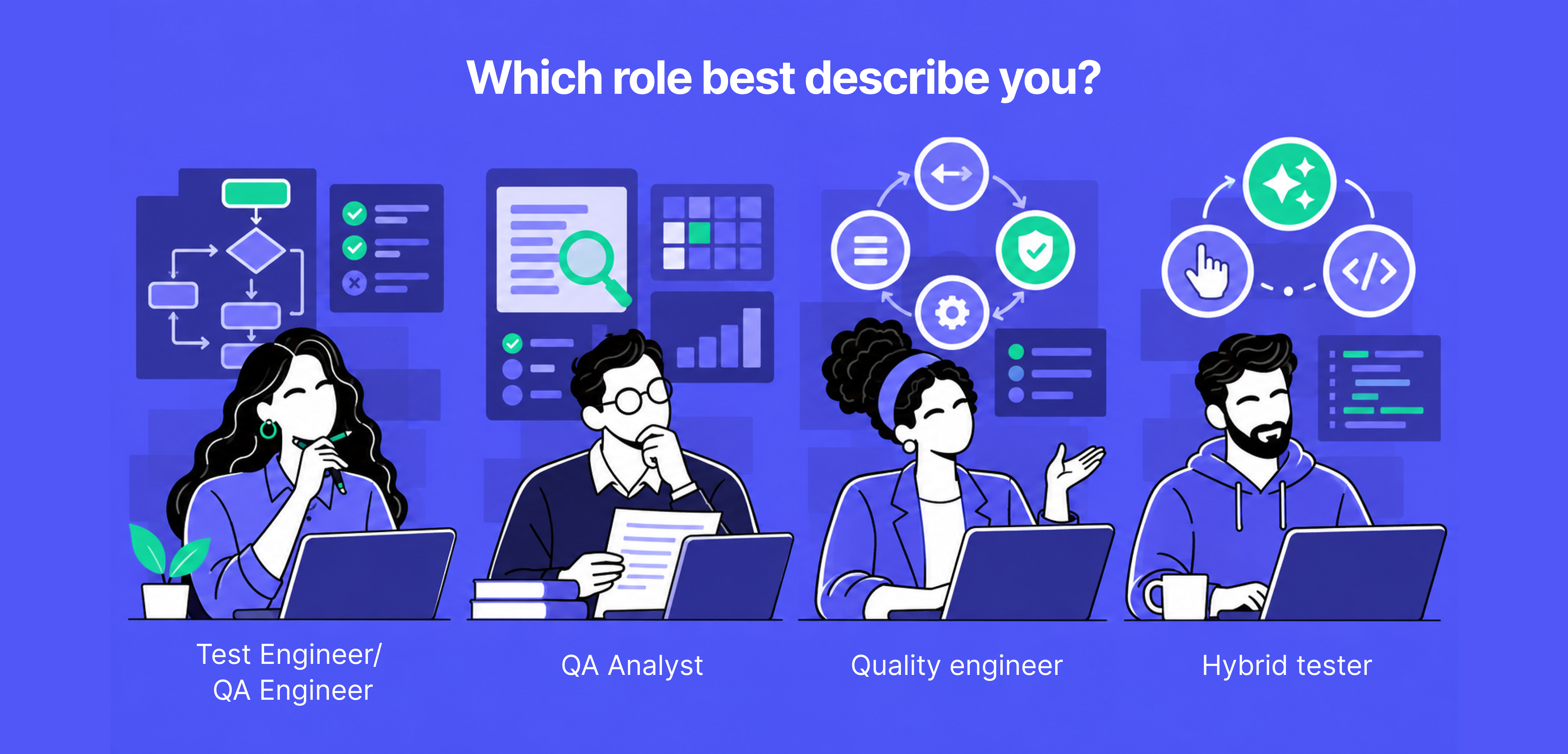 Alternative roles of manual tester