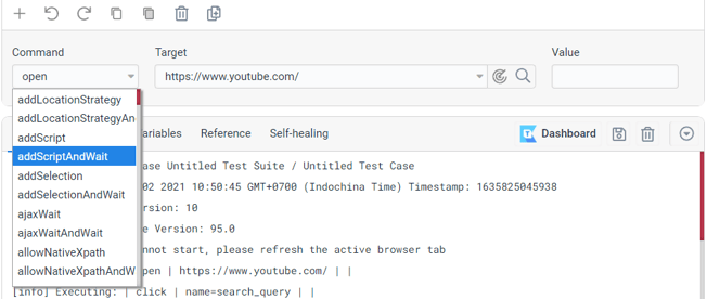 Edit Test Case Step 2