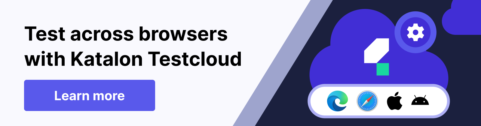 Katalon TestCloud banner