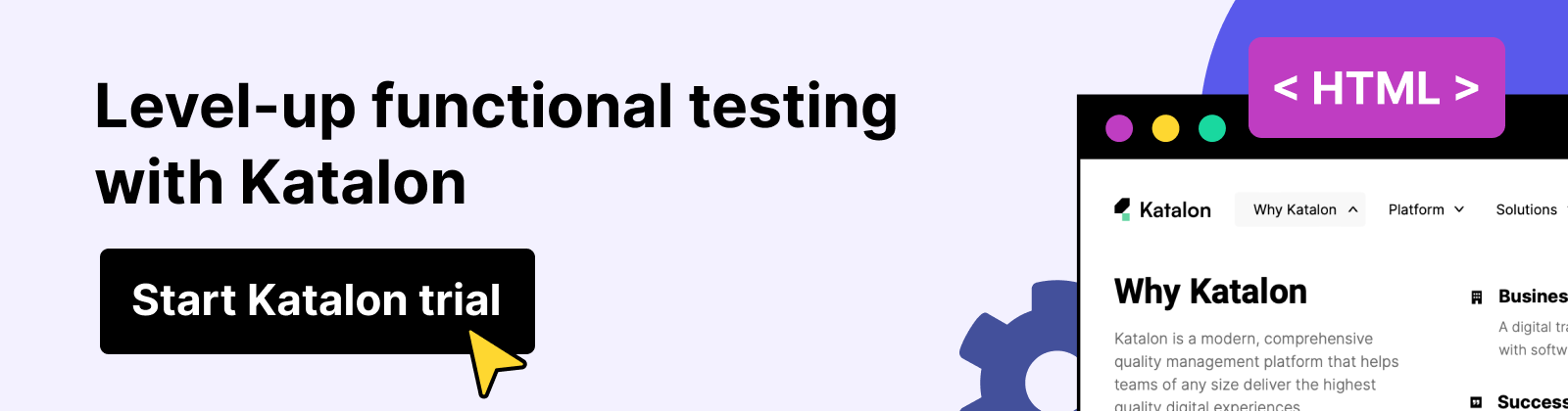 Automate functional testing with Katalon Studio