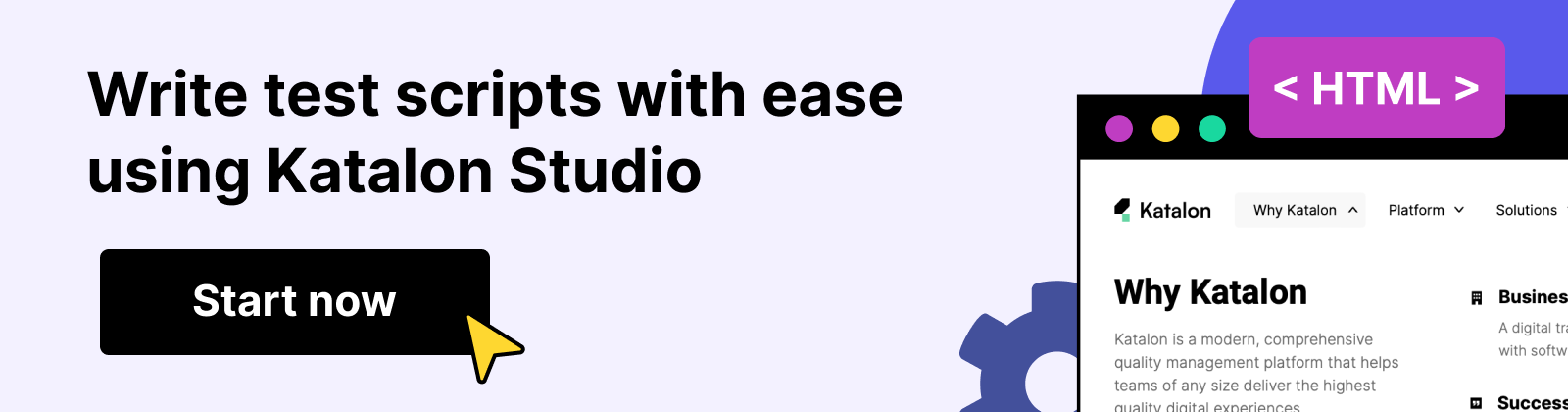 Automate web testing with Katalon Studio