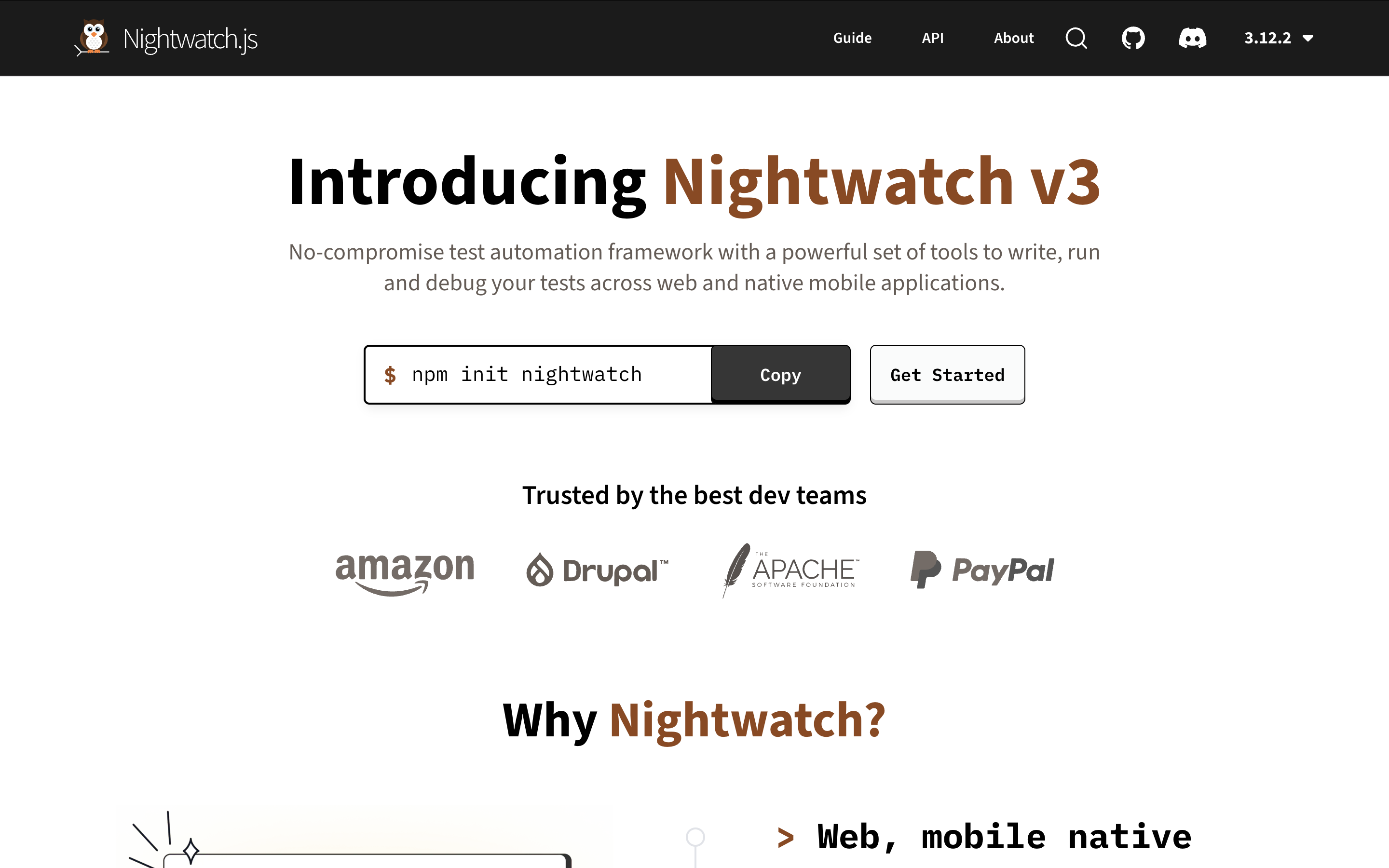 Nightwatch screenshot