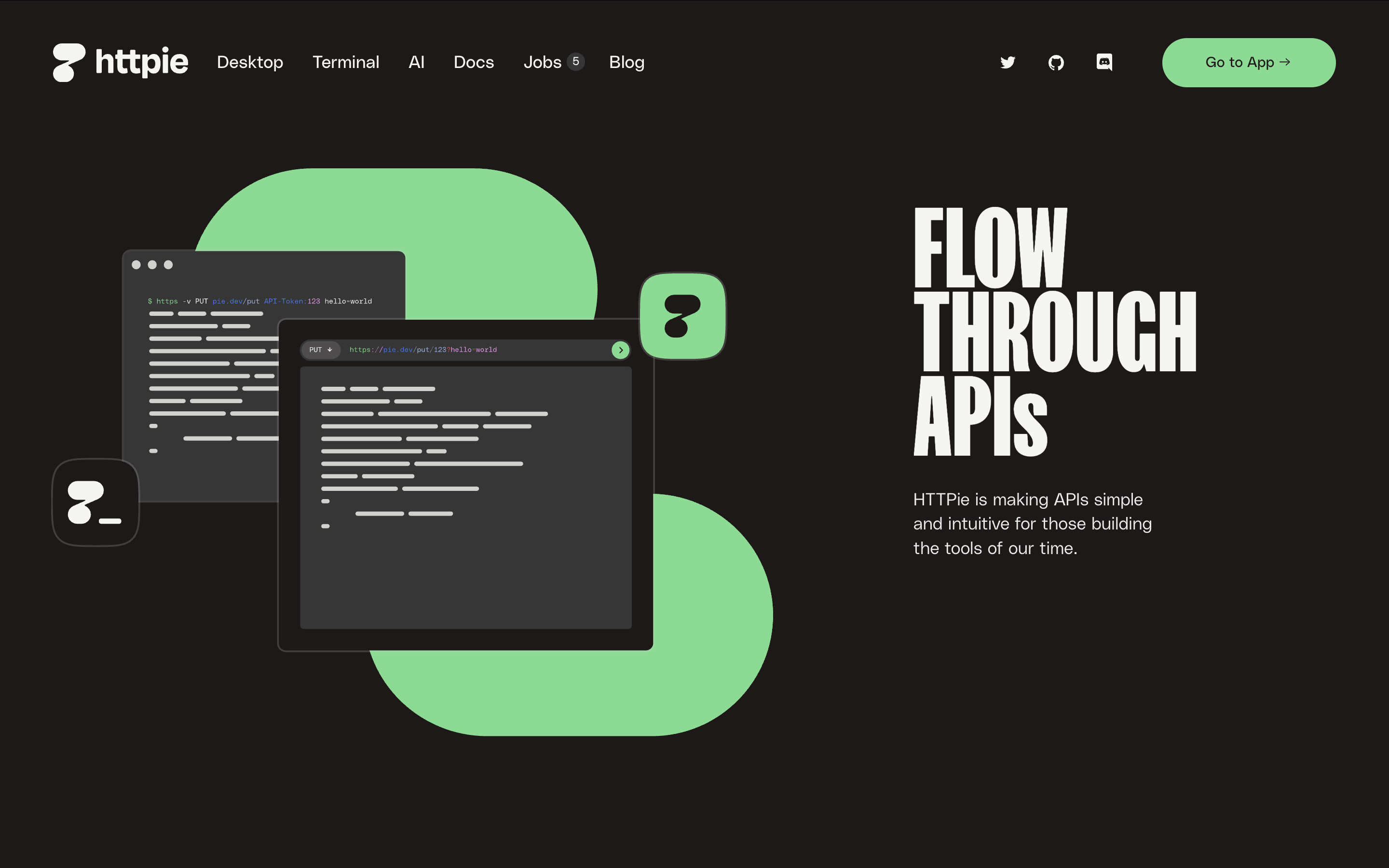 HTTPie screenshot